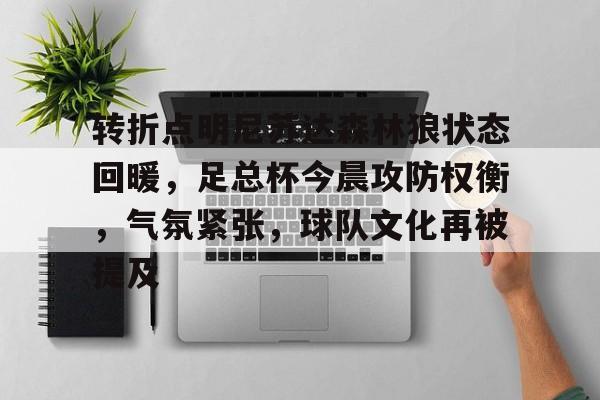 九游服务中心-转折点明尼苏达森林狼状态回暖，足总杯今晨攻防权衡，气氛紧张，球队文化再被提及的简单介绍